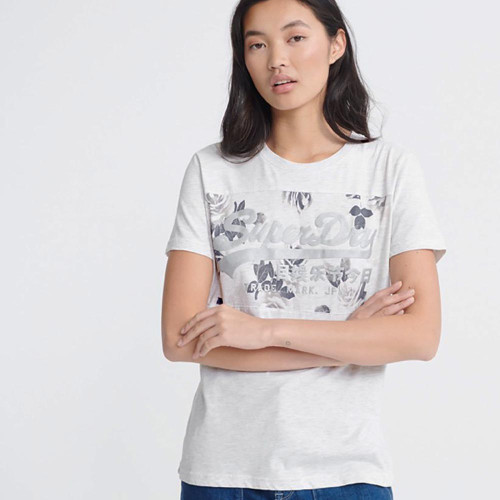 Superdry Γυναικεία κοντομάνικη μπλούζα